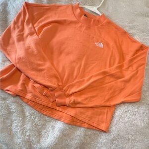The North Face Vibrant Orange Crewneck